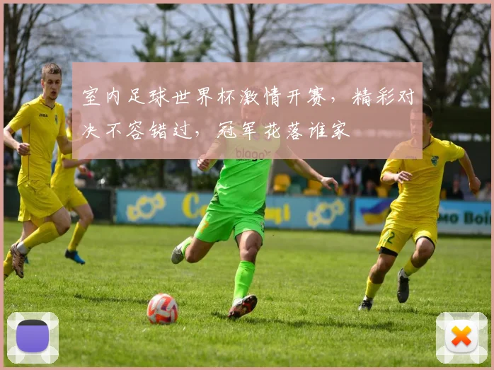 室内足球世界杯激情开赛，精彩对决不容错过，冠军花落谁家