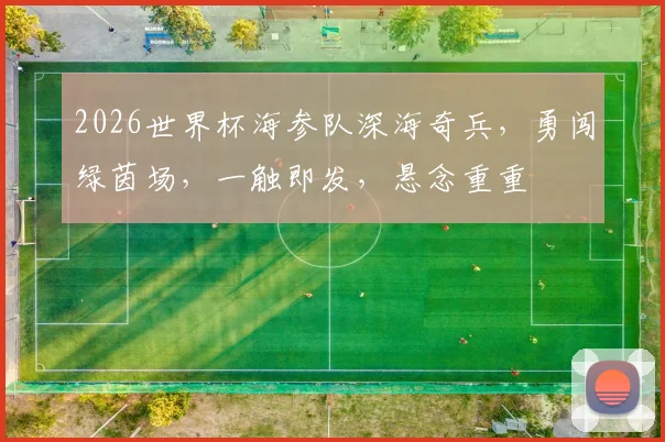 2026世界杯海参队深海奇兵，勇闯绿茵场，一触即发，悬念重重