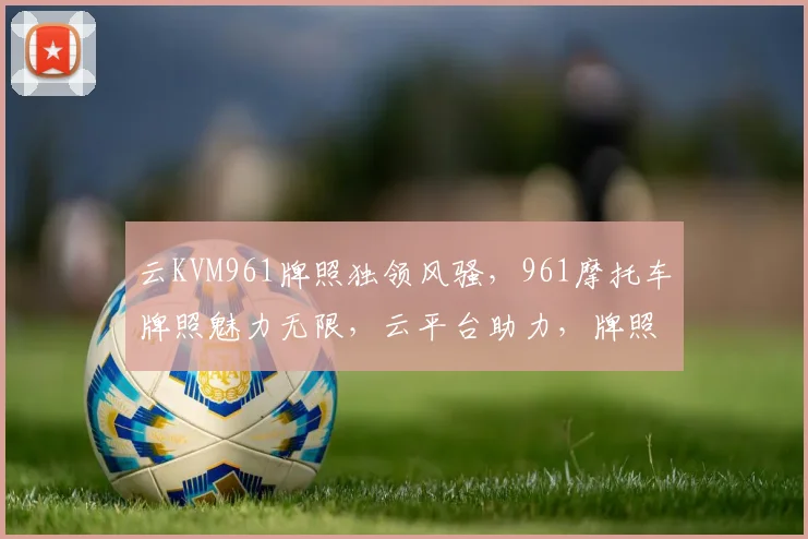 云KVM961牌照独领风骚，961摩托车牌照魅力无限，云平台助力，牌照管理新体验，一网打尽。